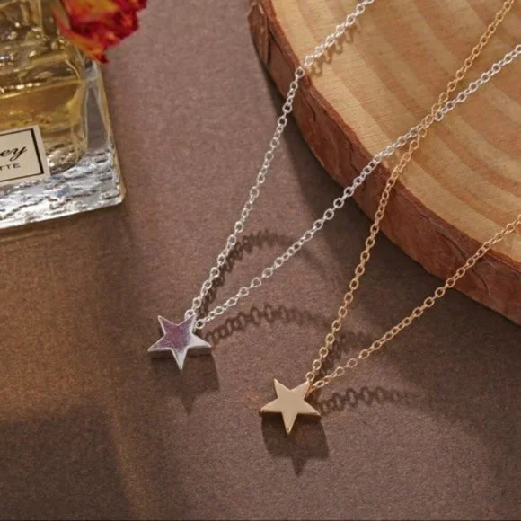 Silver Star Necklace - Picture 5 of 8